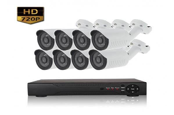 Готовые комплекты CCTV для квартир - 8 камер
